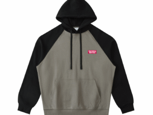Box Logo Raglan Sleeve Hoodie